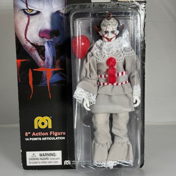 Mego 8" Action Figure - IT - Pennywise the Clown - 2021 - Picture 1 of 9
